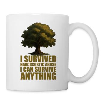 Resilient Tree of Survival Design - Mug - white - Right