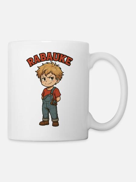 Rabauke - Tasse - Weiß