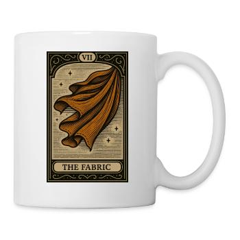 Tarot-Schneider des fließenden Stoffes - Tasse - Weiß - Rechts