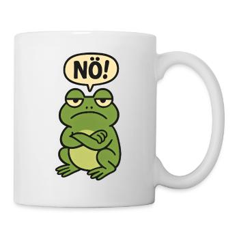 Statement Nope Frog Just No - Mug - white - Right
