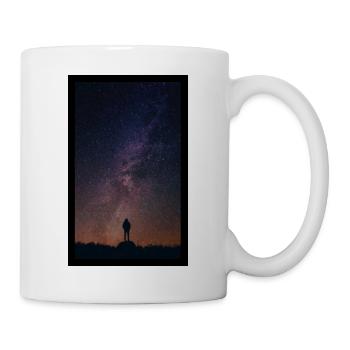 Black Sky Photo Science Fiction - Tasse - Weiß - Rechts