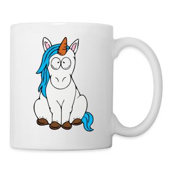Einhorn - Tasse - Weiß - Rechts