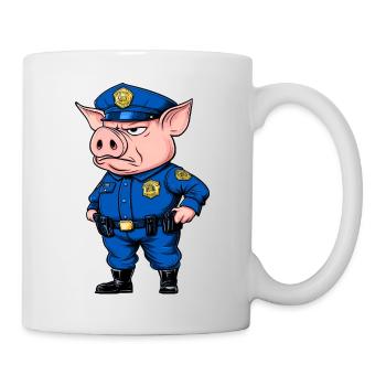 Police Pigs - Mug - white - Right