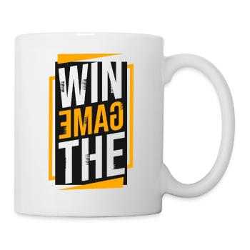Gagnez le jeu – La victoire est à vous - Mug blanc - blanc - Droite