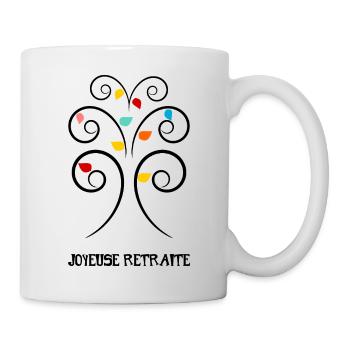 RETIREMENT. RETIREMENT. RETIREE. HAPPY RETIREMENT. JOY - Mug - white - Right