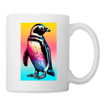 pingouin - Mug blanc - blanc - Droite