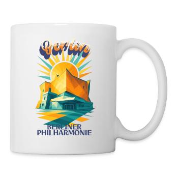 Berlin - BERLIN PHILHARMONIC - Urban Retro Dream - Mug - white - Right