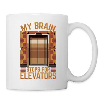 Elevator toddler & kids - Mug - white - Right