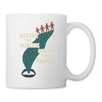 Indigenous Language Revitalization Native Speakers - Mug - white - Right