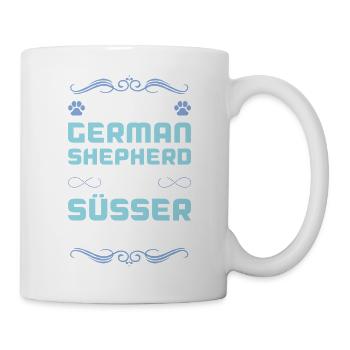 German Shepherd Dog Saying - Mug - white - Right