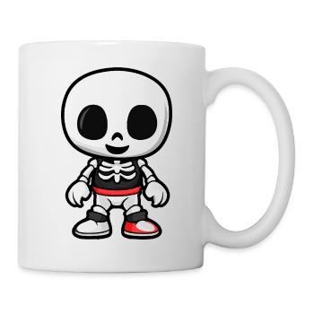 Skeleton Comic Halloween - Mug - white - Right