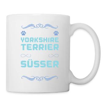 Dicton de chien Yorkshire Terrier - Mug blanc - blanc - Droite
