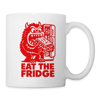 Eat the Fridge! - Mug - white - Right