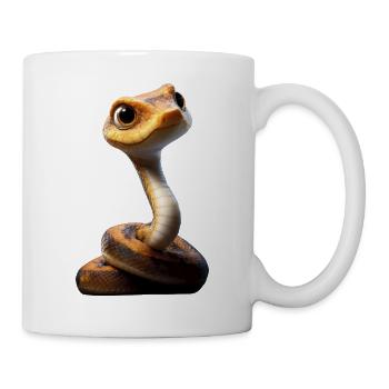 snake, python, cobra, rattlesnake, snakes - Mug - white - Right
