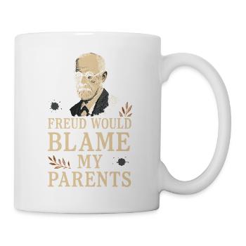 Future psychologist diagnose me - Mug - white - Right