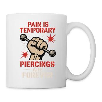 Piercing Addict Body Mod Enthusiast - Mug blanc - blanc - Droite