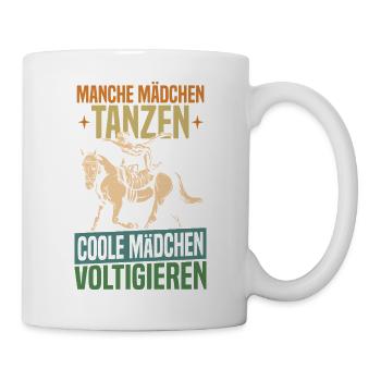 Cool Girl Vaulting Horse Riding - Mug - white - Right