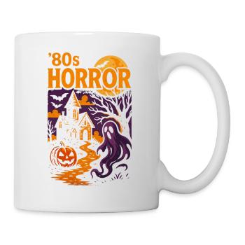 80s Horror Halloween Motif - Mug - white - Right