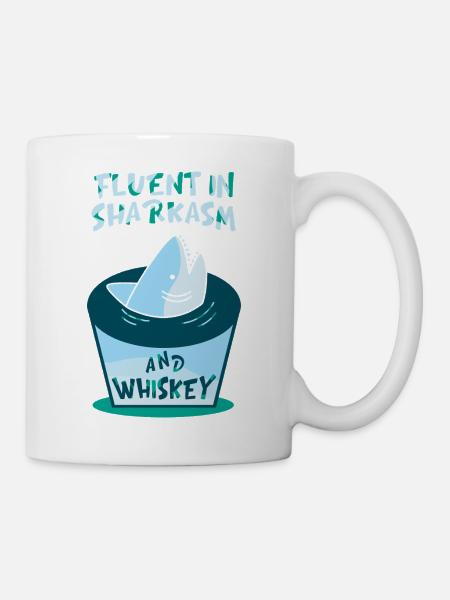 Whiskey Spruch Whiskeytrinker Whiskeyliebhaber - Tasse - Weiß