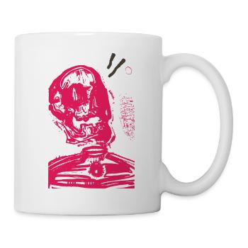 Romantic Skull - Mug - white - Right