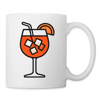 Party Spritz Glas Geschenkidee - Tasse - Weiß - Rechts