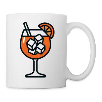 Party Spritz Glas Geschenkidee - Tasse - Weiß - Rechts