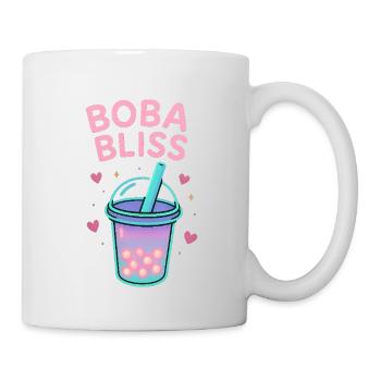 Boba Bliss Tasse Pastel - Mug blanc - blanc - Droite