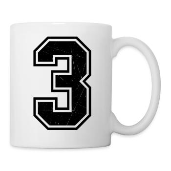 Geometric 3 Distress - Mug - white - Right