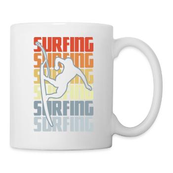 Surf coach - Mug - white - Right