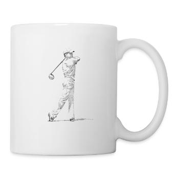 golfe - Mug blanc - blanc - Droite