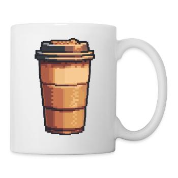 Pixel Coffee Mug Art - Mug - white - Right