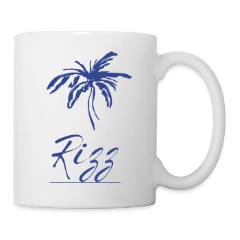 Rizz Palm Tropenprint - Tasse - Weiß - Rechts