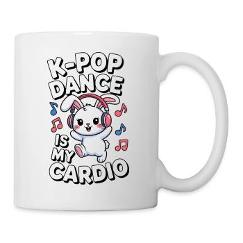 K-Pop Tanz Lustig Korea - Tasse - Weiß - Rechts