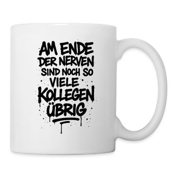 Funny Saying for Work & Job Colleagues Gift - Mug - white - Right