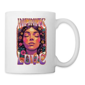Kandi EDM Infinite Love Rave Festival - Mug - white - Right