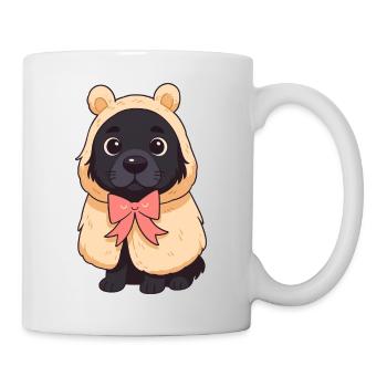 cute dog - Mug - white - Right