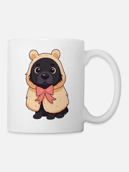 cute dog - Tasse - Weiß