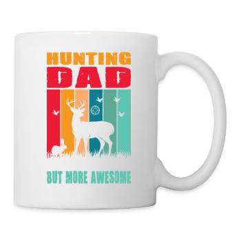 Cadeau de chasseur Chasse Examen de chasseur - Mug blanc - blanc - Droite