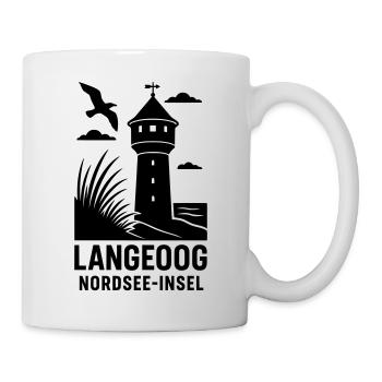 Langeoog Island - Mug - white - Right