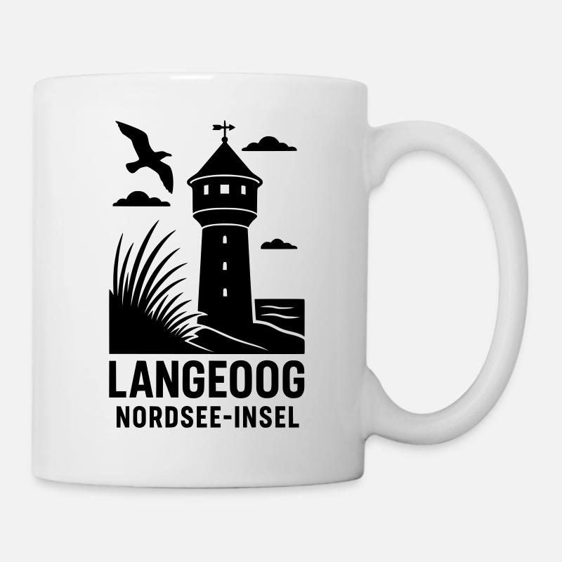 Langeoog Island - Mug - white