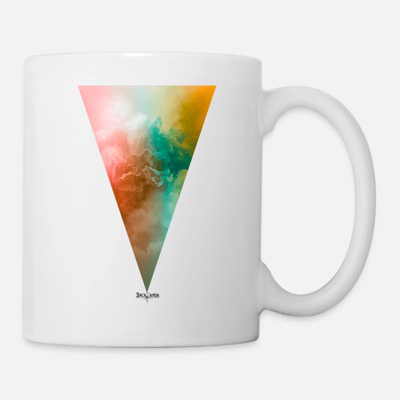 Jacaranda Wolkennebel - Tasse - Weiß