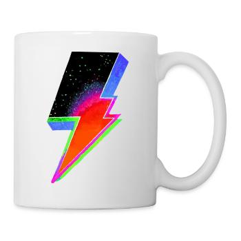 Electric Neon Thunder - Mug - white - Right