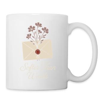 Funeral, Florist, Commemorative Arrangement, Sympathy - Mug - white - Right