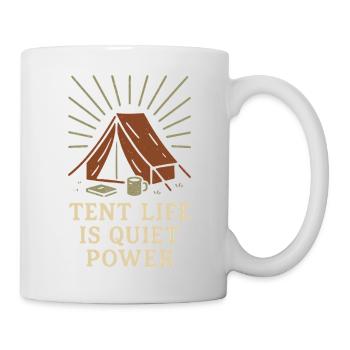 Solo Camping Introverti Campeur Calme - Mug blanc - blanc - Droite