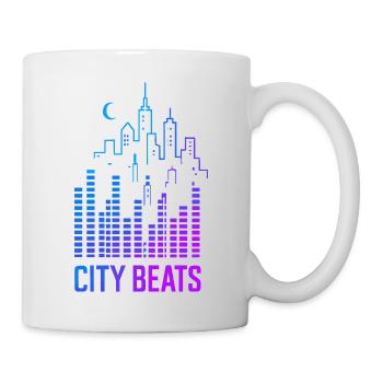 City Beats – Urban Sound - Mug - white - Right