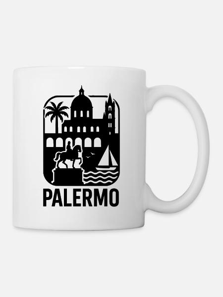 palermo - Tasse - Weiß