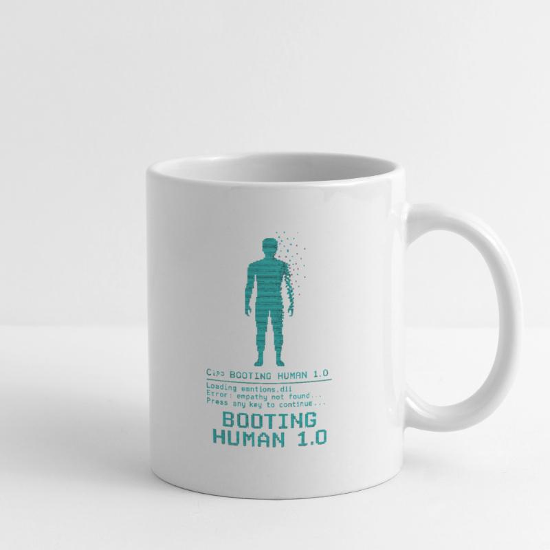 Booting Human 1.0 Empathy Error Mug