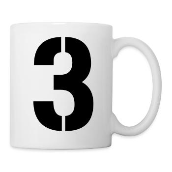 3 - Tasse - Weiß - Rechts