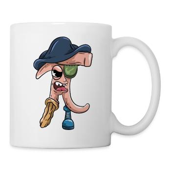 Pi – Math Pirate - Mug - white - Right