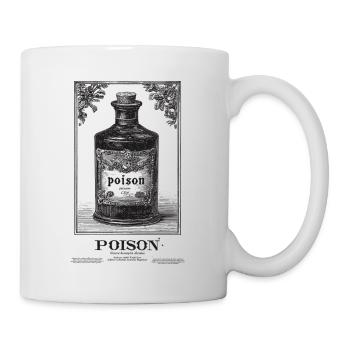 Vintage Poison Bottle Label - Mug - white - Right